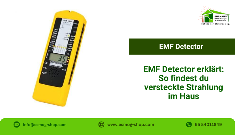 EMF Detector erklärt: So findest du versteckte Strahlung im Haus – Esmog Shop