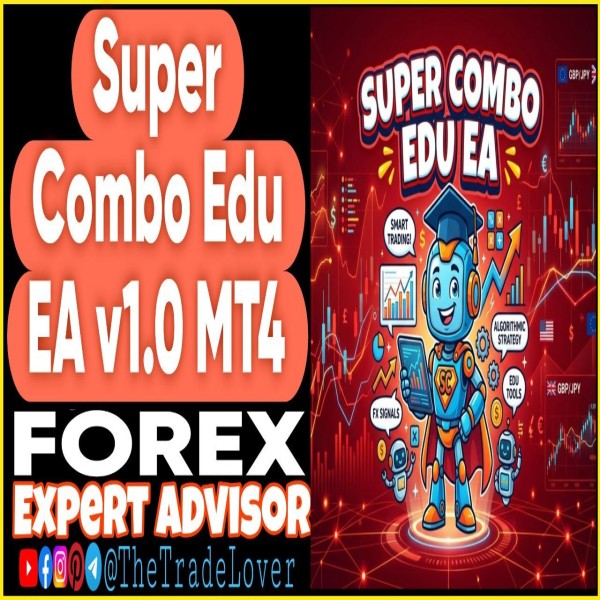 Super Combo Edu EA v1.0 MT4 (Works on Build 1471) | Forex Robot | MT4 Expert Advisor - The Trade Lovers