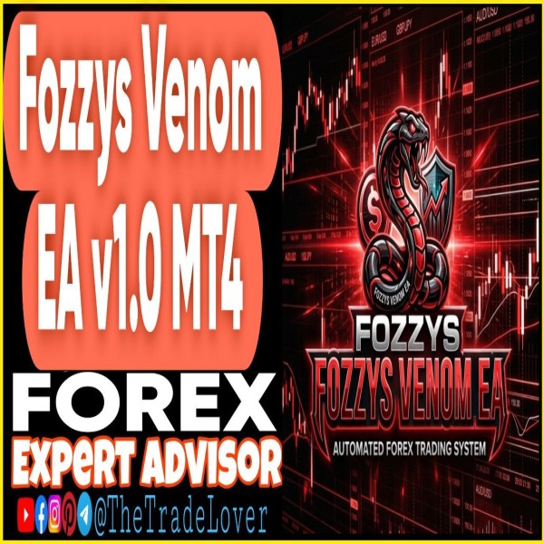 Fozzys Venom EA v1.0 MT4 (Works on Build 1471) | Forex Robot | MT4 Expert Advisor - The Trade Lovers