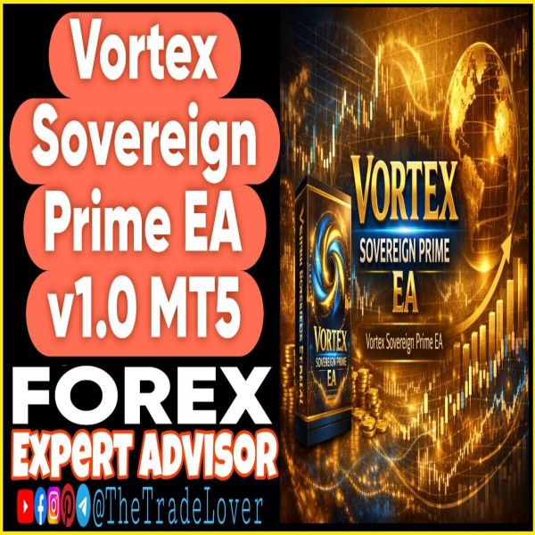 Vortex Sovereign Prime EA v1.0 MT5 + Presets (Works on Build 5660) | Forex Robot | MT5 Expert Advisor - The Trade Lovers