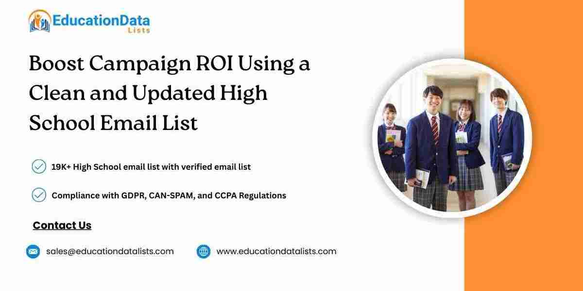 Boost Your Outreach Strategy with a Verified High School Email Database from EducationDataLists