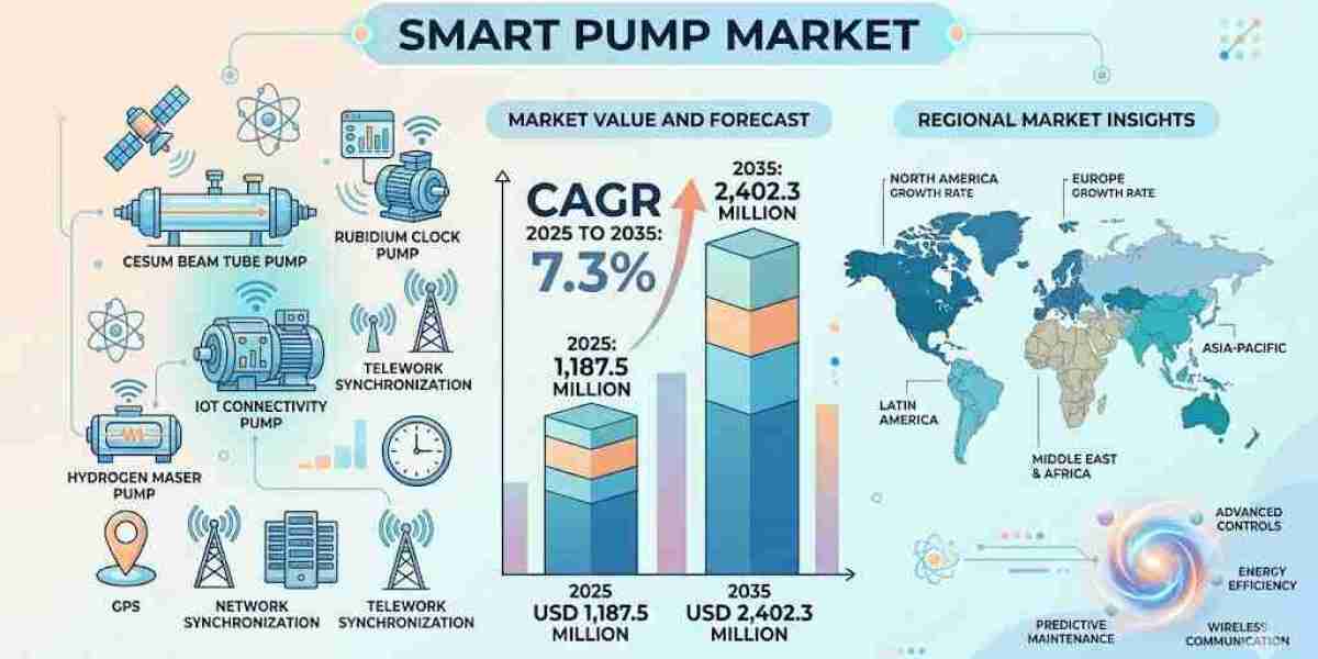 Smart Pump Market toward USD 2,402.3 million by 2036