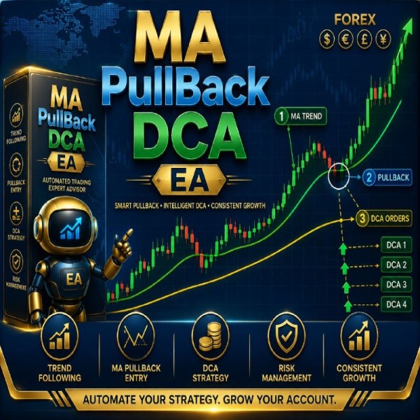 MA Pullback DCA EA v1.0 MT5 - AtomFX Store