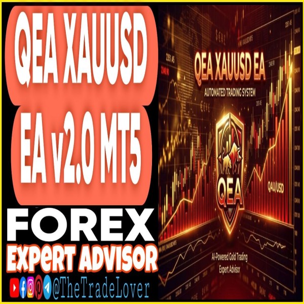 QEA XAUUSD EA v2.0 MT5 (Works on Build 5836) | Forex Robot | MT5 Expert Advisor - The Trade Lovers