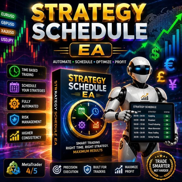 Strategy Schedule EA v1.0 MQ4 Source Code - AtomFX Store