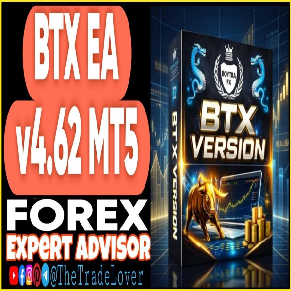 BTX Version EA v4.62 MT5 (Works on Build 5836) | Forex Robot | MT5 Expert Advisor - The Trade Lovers
