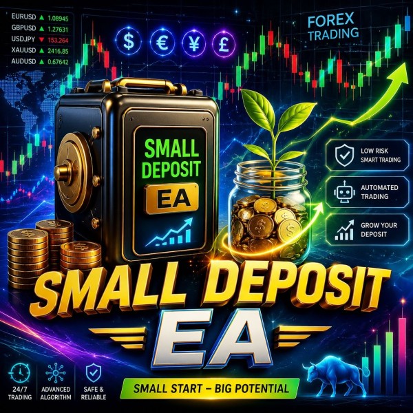 Small Deposit EA v1.0 MT5 - AtomFX Store