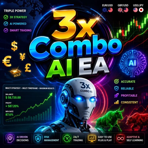 3X Combo AI EA v3.20 MT5 - AtomFX Store