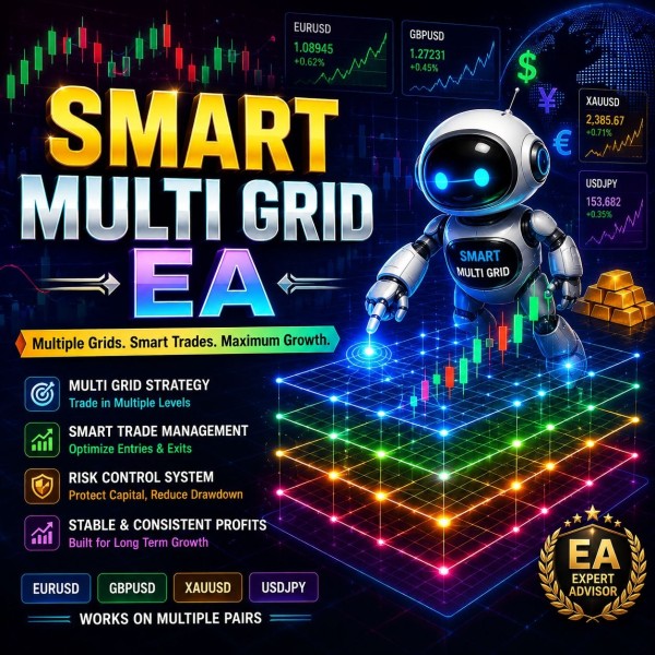 Smart Multi Grid EA v1.0 MT5 - AtomFX Store