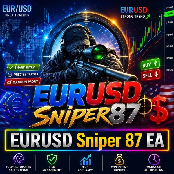 EURUSD Sniper 87 EA v1.0 MT4 - AtomFX Store