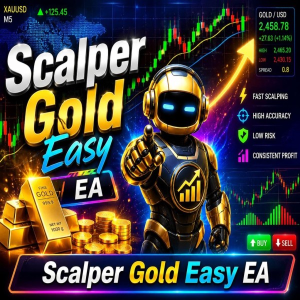 Scalper Gold Easy EA v1.0 MT5 - AtomFX Store