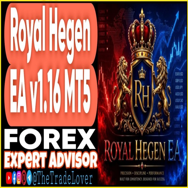 Royal Hegen EA v1.16 MT5 (Works on Build 6061) | Forex Robot | MT5 Expert Advisor - The Trade Lovers
