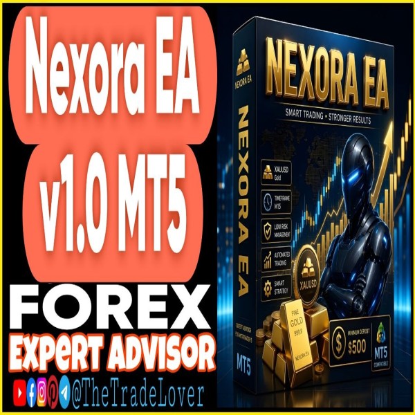 Nexora EA v1.0 MT5 (Works on Build 6061) | Forex Robot | MT5 Expert Advisor - The Trade Lovers