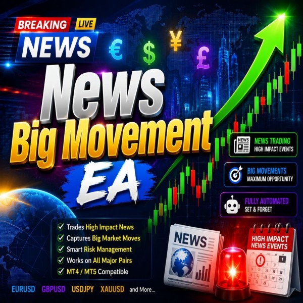 News Big Movement EA v1.0 MT4 - AtomFX Store