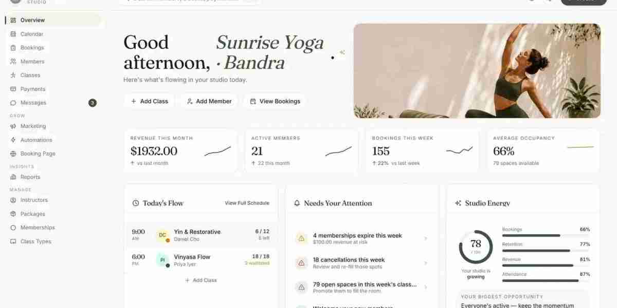 YogaTeacher App: Simplifying Yoga Studio Management