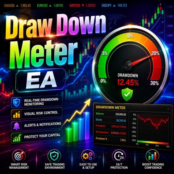 Draw Down Meter EA v1.0 MQ4 Source Code - AtomFX Store