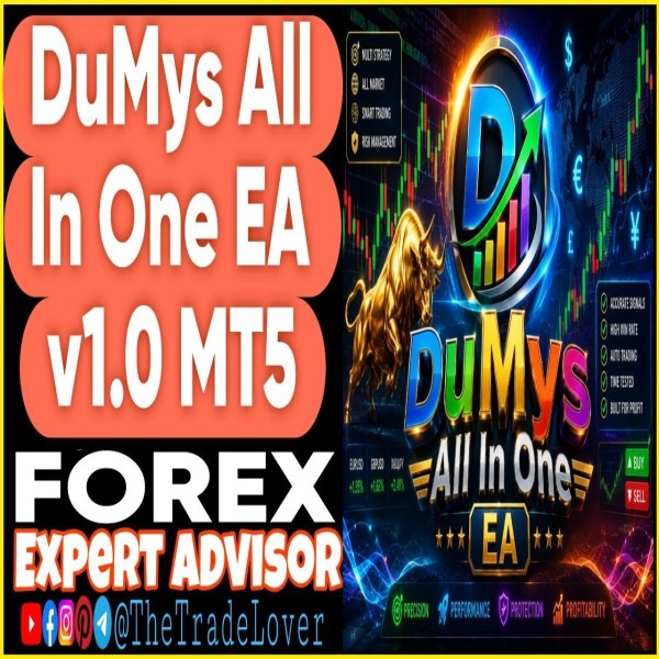 DuMys All In One EA v1.0 MT5 (Works on Build 6061) | Forex Robot | MT5 Expert Advisor - The Trade Lovers