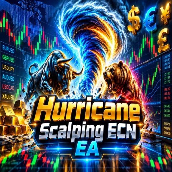 Hurricane Scalping ECN V2 EA v1.0 MT5 + Presets - AtomFX Store