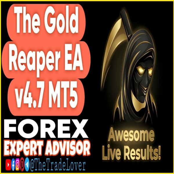 The Gold Reaper EA v4.7 MT5 (Works on Build 6230) | Forex Robot | MT5 Expert Advisor - The Trade Lovers