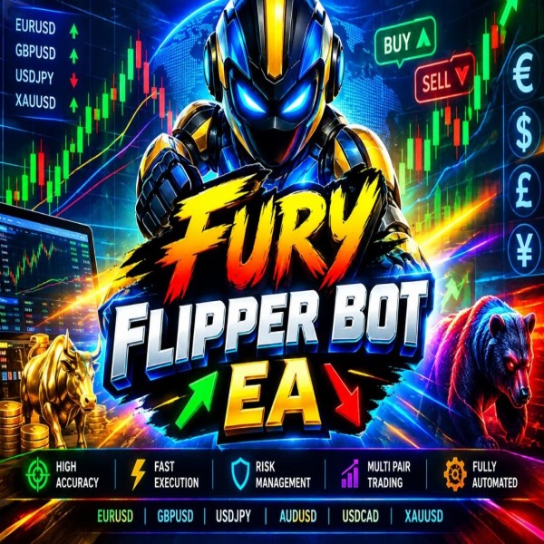 Fury Flipper Bot EA v2.60 MT5 - AtomFX Store