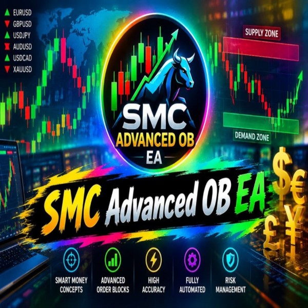 SMC Advanced OB EA v2.13 MT5 + Presets - AtomFX Store