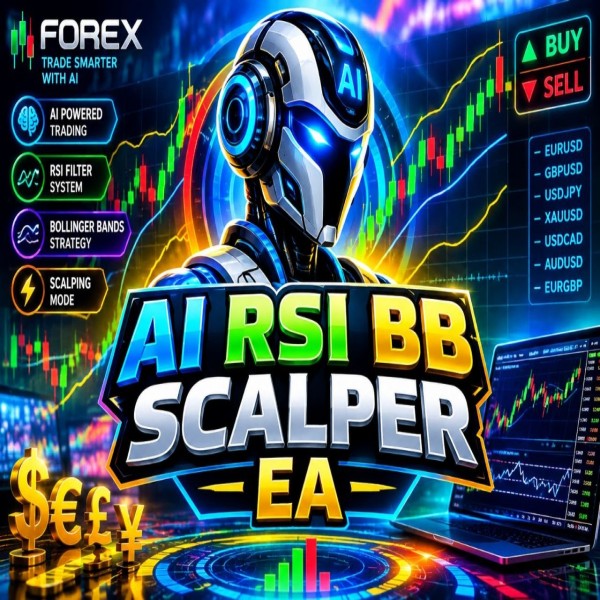 AI RSI BB Scalper EA v1.0 MT5 - AtomFX Store