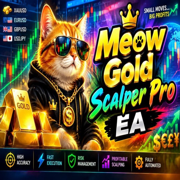 Meow Gold Scalper Pro EA v1.0 MT5 - AtomFX Store