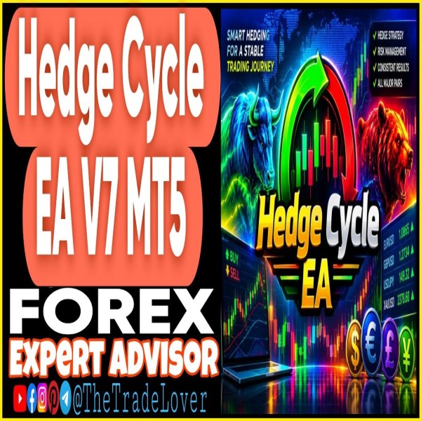 Hedge Cycle EA v7 MT5 (Works on Build 6230) | Forex Robot | MT5 Expert Advisor - The Trade Lovers