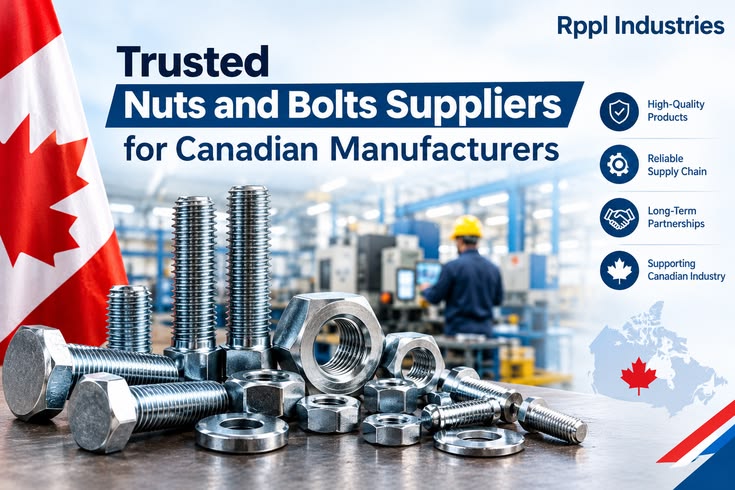 Trusted Nuts and Bolts Suppliers for Canadian Manufacturers